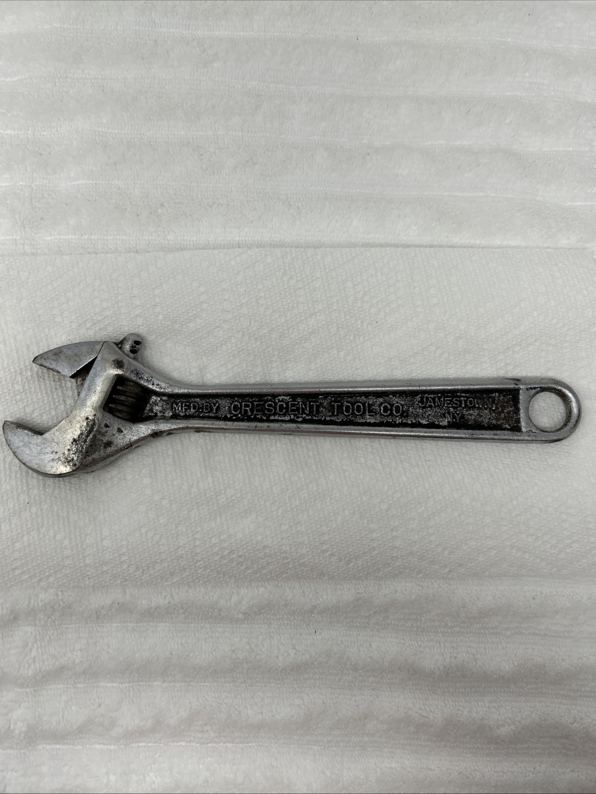 Vintage CRESCENT TOOL CO 10” adjustable Wrench Jamestown NY USA 🇺🇸