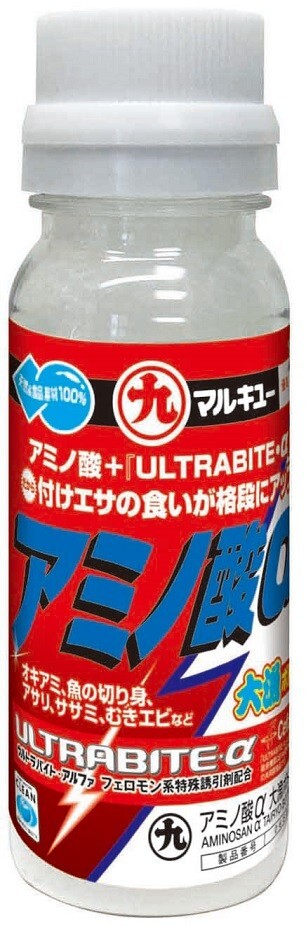 MARUKYU Amino Acid Alpha Large Bottle 80g for Fishing Bait