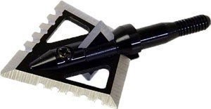 Magnus Black Hornet 100 Grain 4 Blade Fixed Serrated Broadhead - BHSR1004