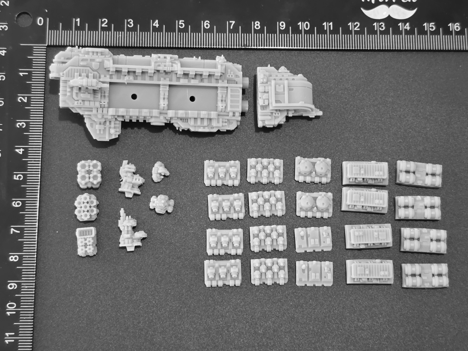 Battlefleet Gothic Rogue Trader Grand Galleon - Compatible with BFG Ship