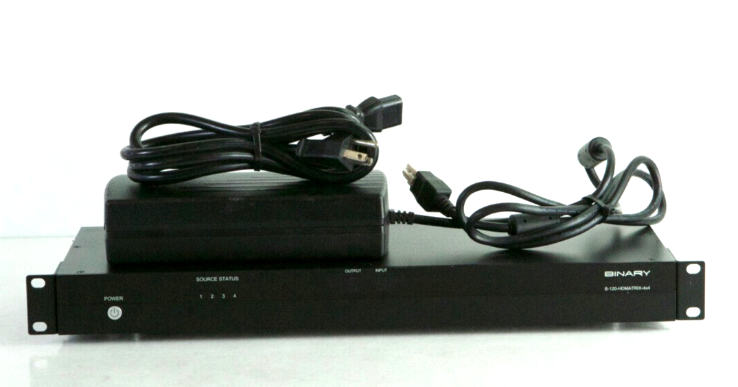 Binary B-120-HDMATRIX-4x4 4x4 HDMI Matrix Switch m407