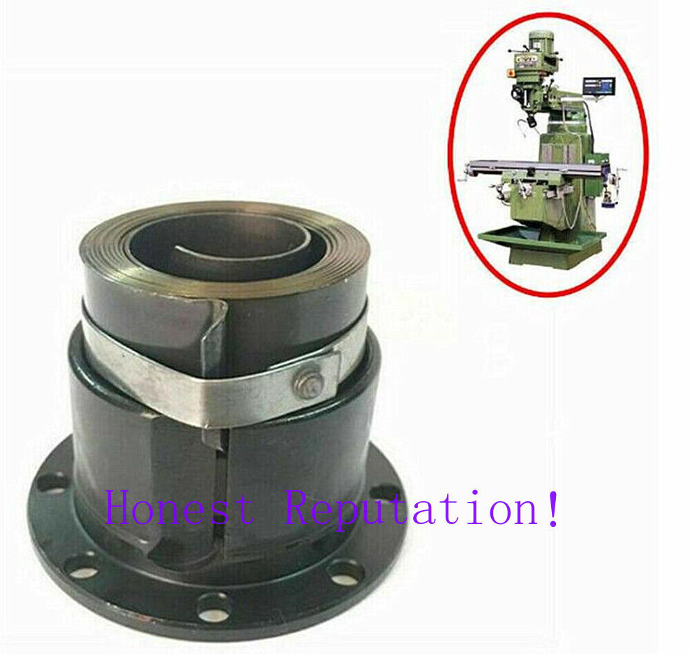 1Set CNC Milling Machine Part 25mm Clock Spring + Steel Housing Mill B177+178