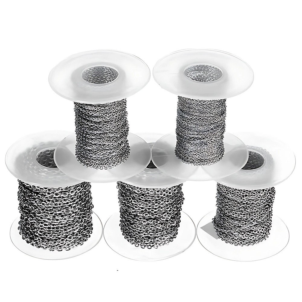 Short / Long Security Link Chain 304 Stainless Steel 1.2mm 1.5mm 2mm 3mm - 12mm