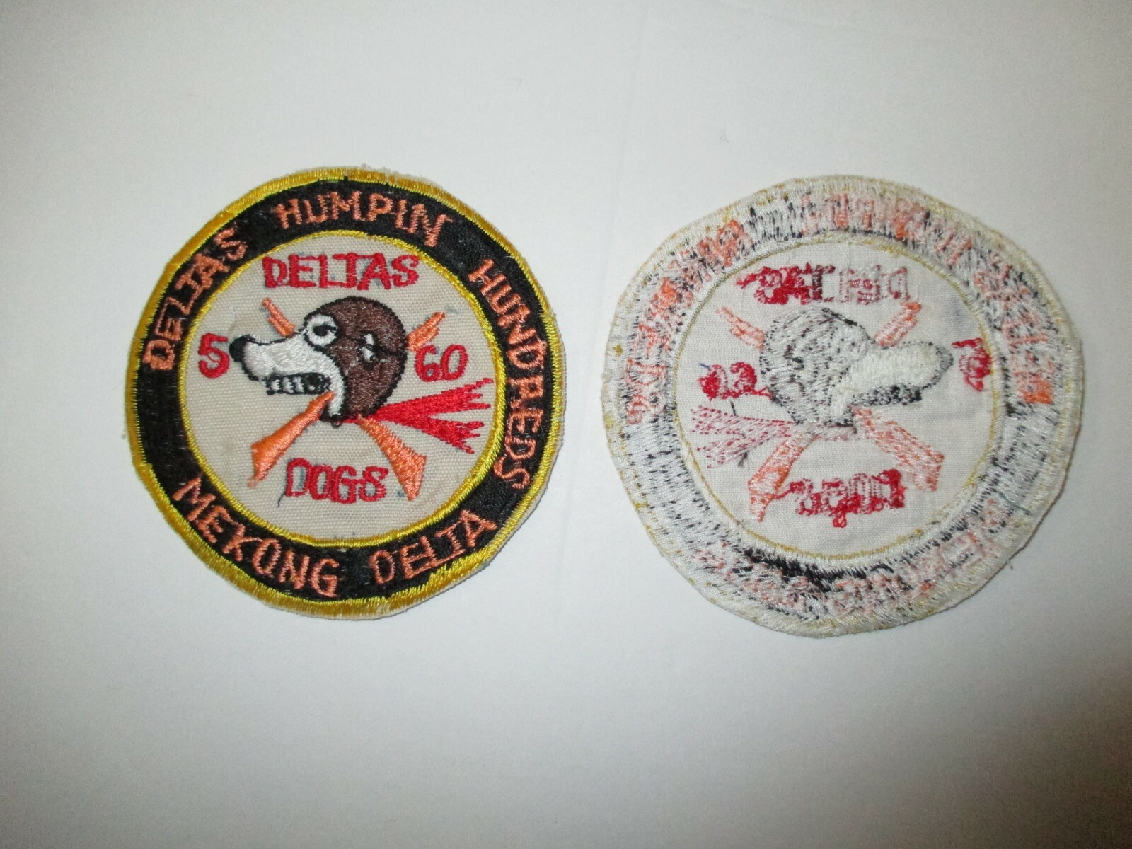 b6852 US Army Vietnam Deltas Humpin Hundreds 5 Bn 60 Reg Dogs Mekong IR40A