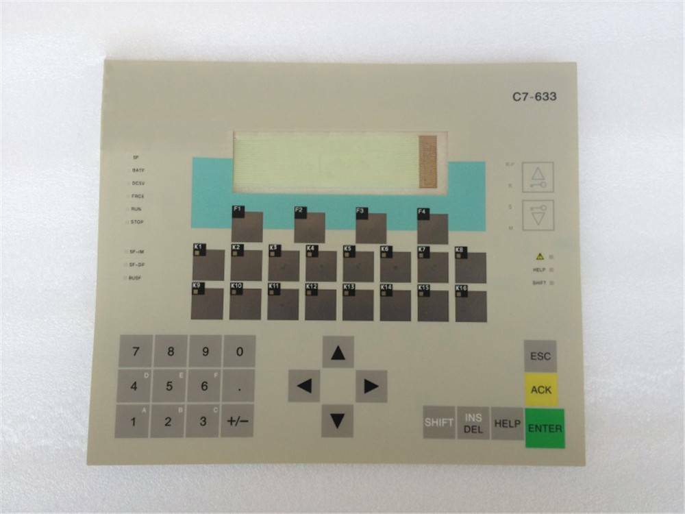 Membrane Keypad For Siemens C7-633 6ES7630-0DA00-0AB0 6ES7 630-0DA00-0AB0