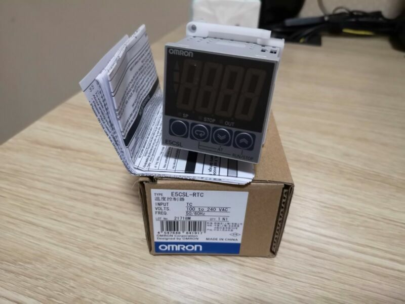 1PC New Omron Temperature Controller E5CSL-RTC E5CSLRTC In Box Free Ship #OM
