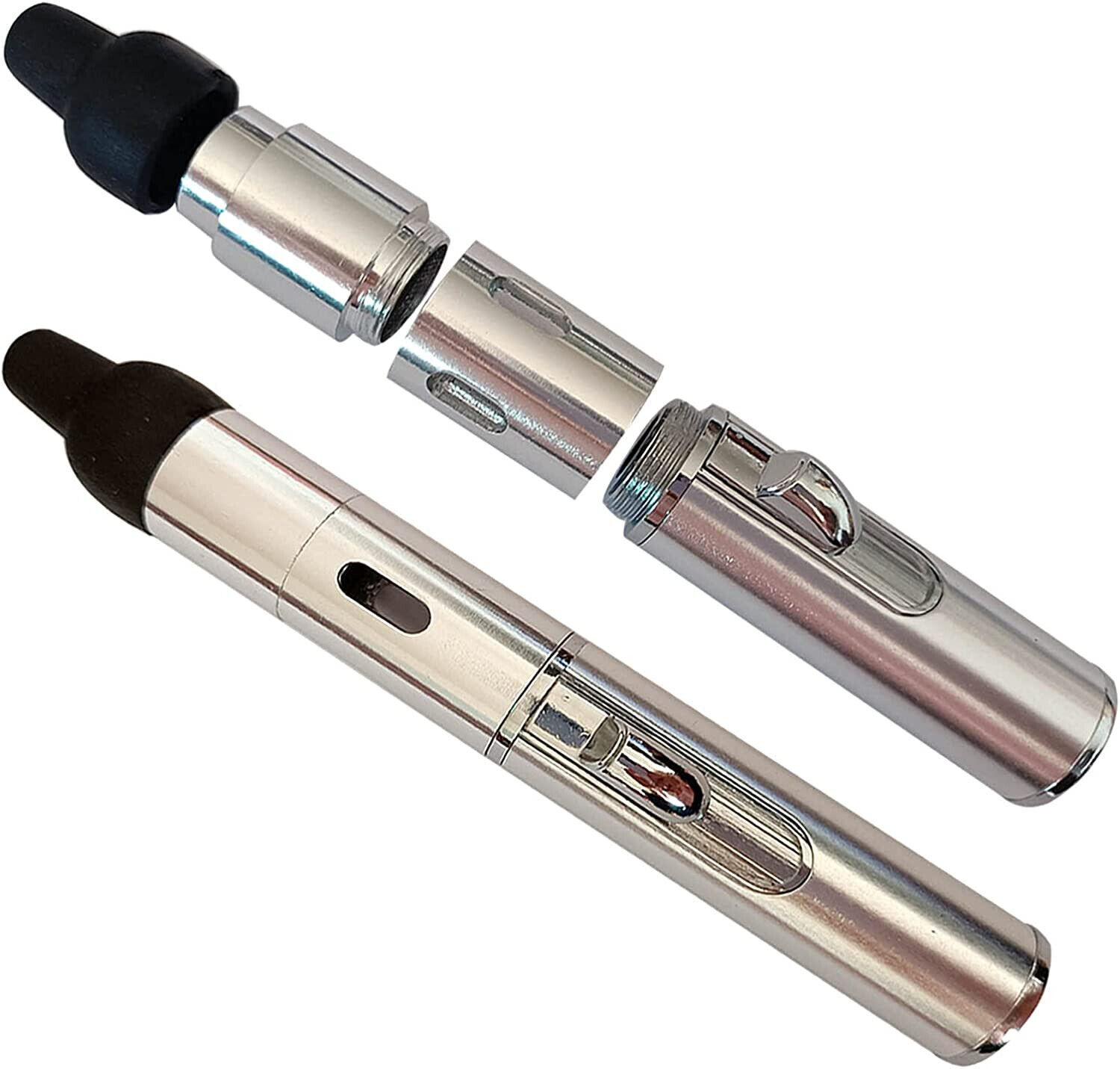New All-in-1 Pipe Windproof Click Butane Refillable Torch Lighter Click-N-Hit