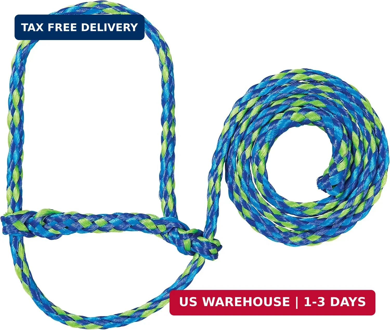 Weaver Livestock Poly Rope Sheep Halter, Modern Style Braid Sheep and Goat Rope