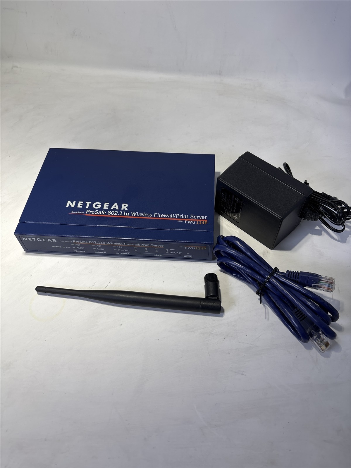 Netgear FWG114P ProSafe 802.11g Wireless Firewall Print Server