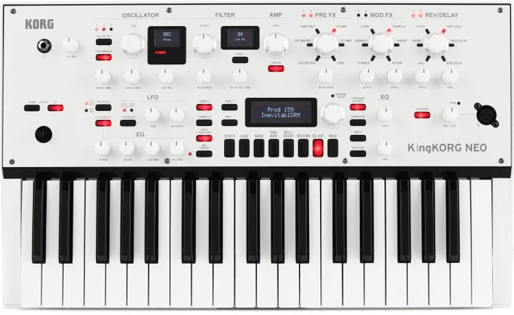 Korg KingKORG Neo 37-key Virtual Analog Synthesizer and Vocoder