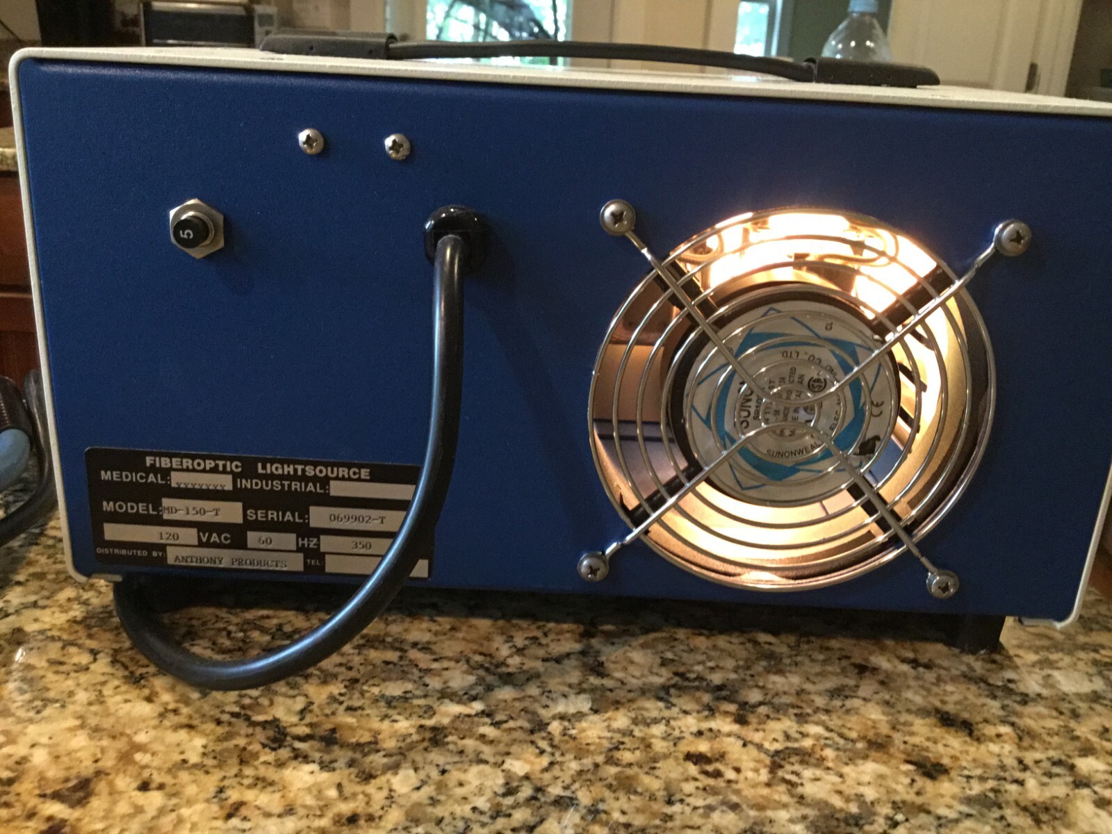 API ANTHONY PRODUCTS FLT-1502T DUAL QUARTZ HALOGEN FIBER OPTIC LIGHT SOURCE