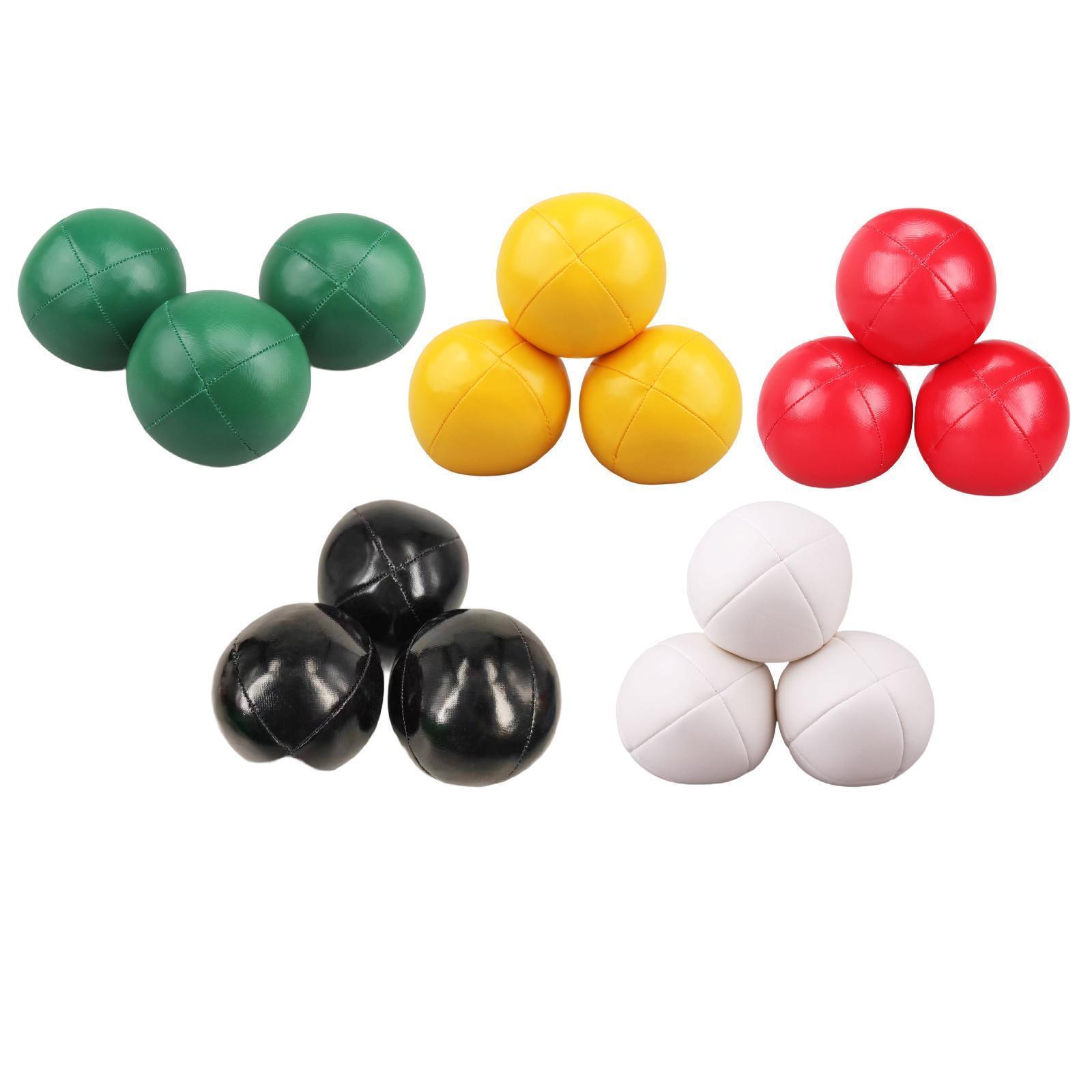 3 Pieces Juggling Balls Educational Toy with Mesh Storage Pouch Children Fun
