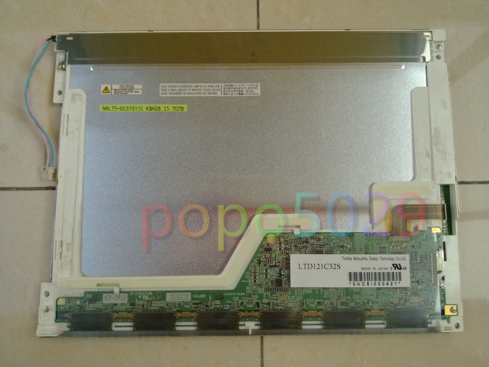 LTD121C32F LTD121C32H LTD121C32S LCD Screen Panel Display,Delivery after testing