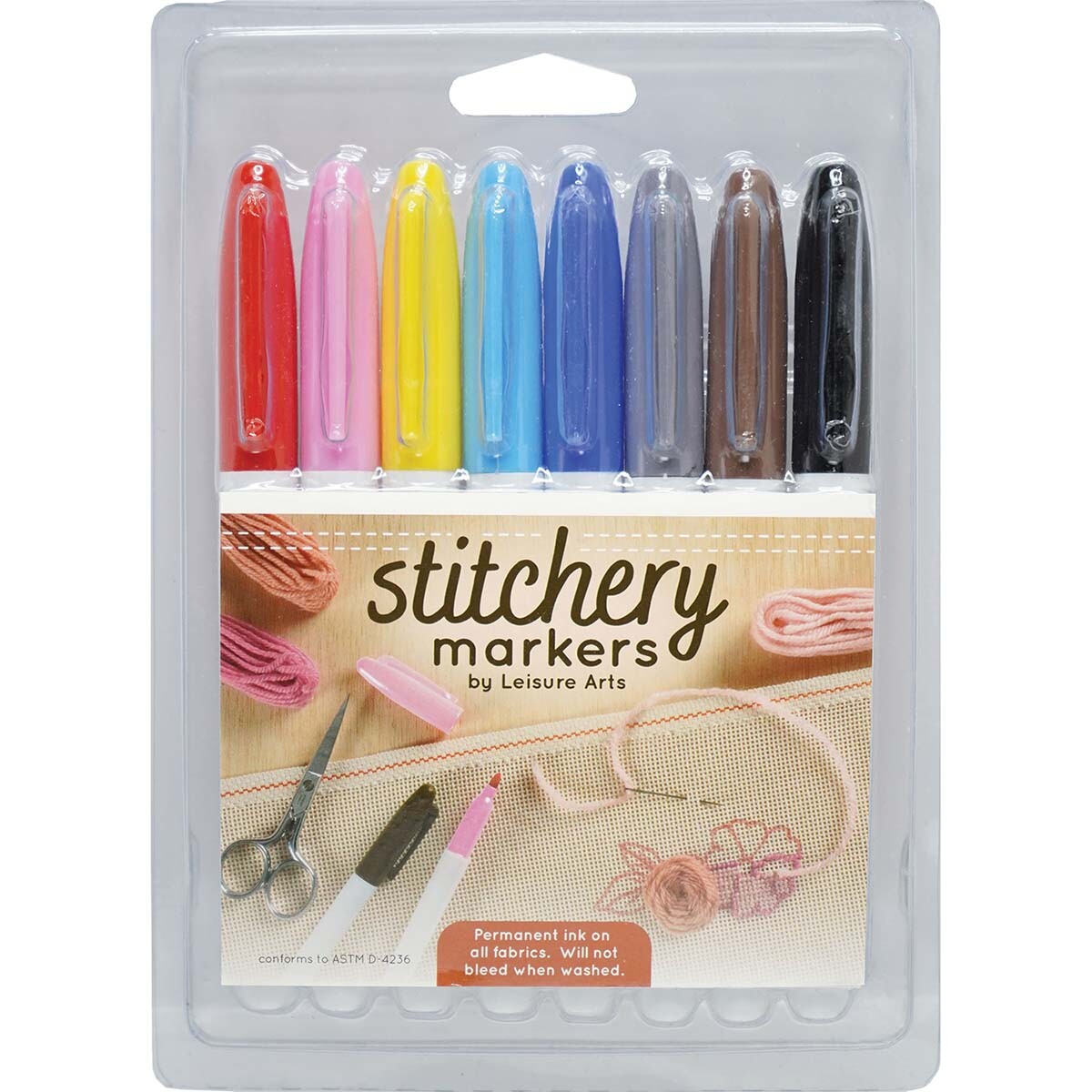 Leisure Arts® Stitchery Fabric Marker I Set Accessory