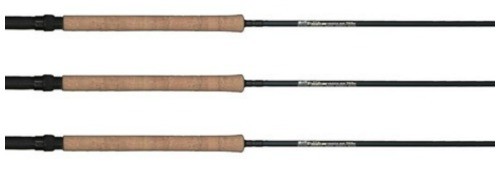 BnM BUCK'S CUSTOM CRAPPIE FISHING POLE, ROD 12' BCCR122 REAR SEAT, SET OF 3, B&M