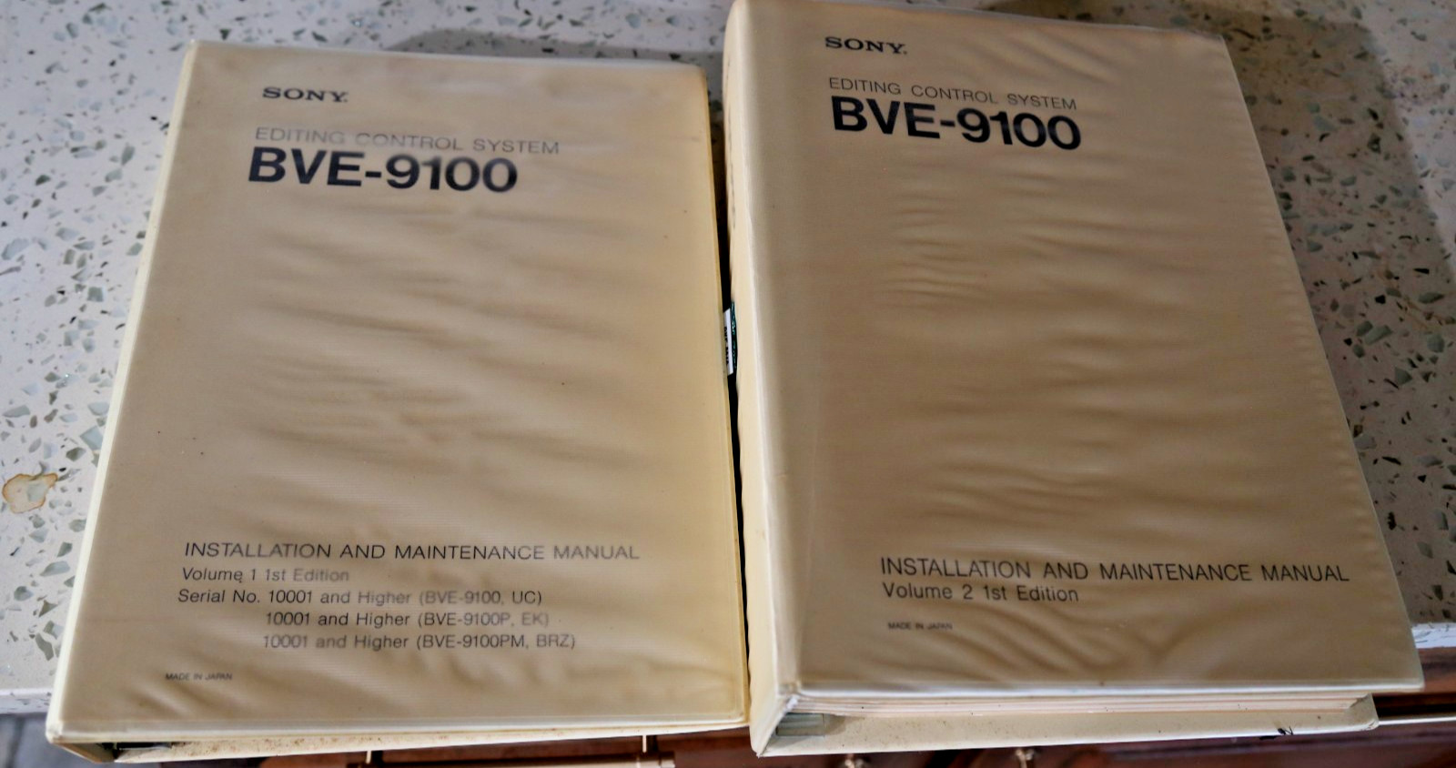 Sony BVE-9100 Editing System includes Software; used with BVH-2000 & other VTR's