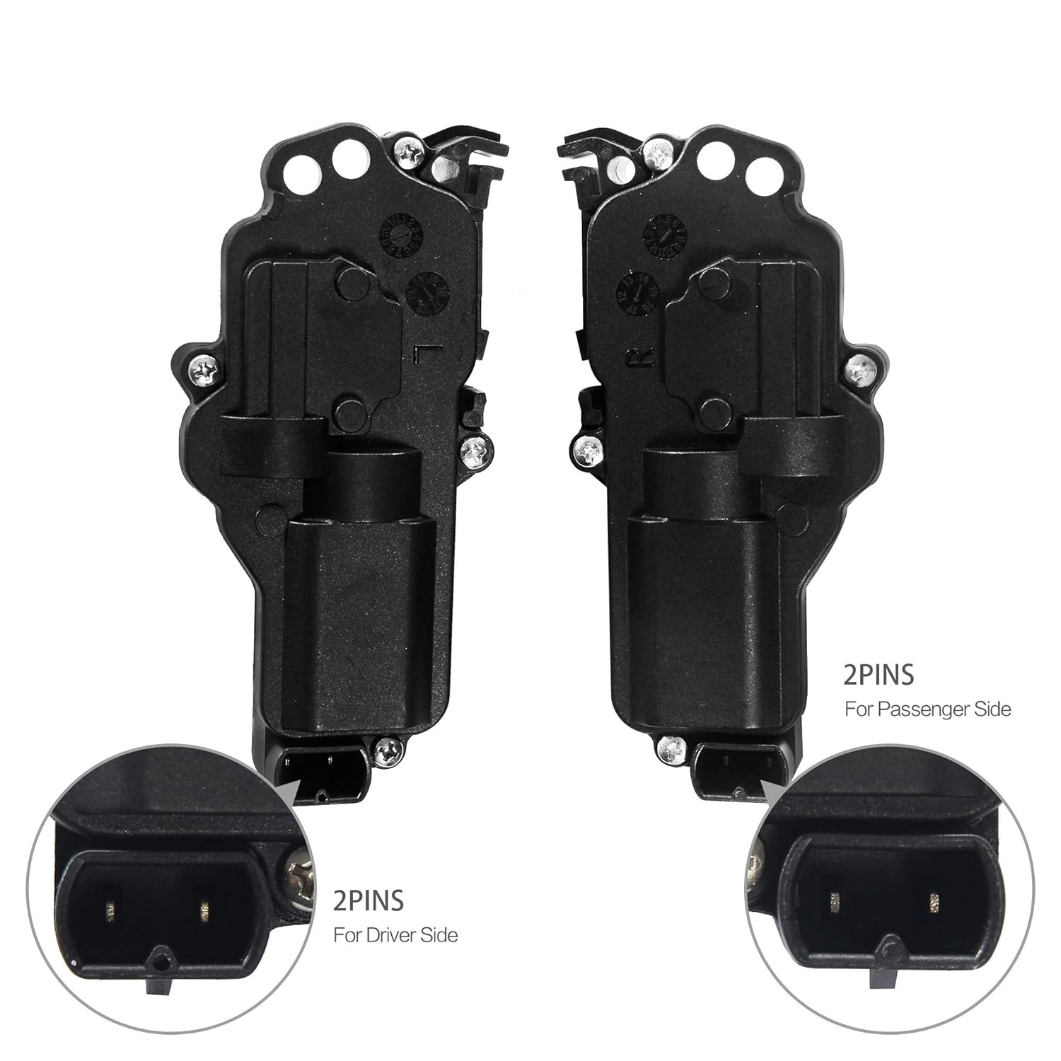 Power Door Lock Actuators Kit Left & Right Side | for Ford F150 F250 F350 F450 E