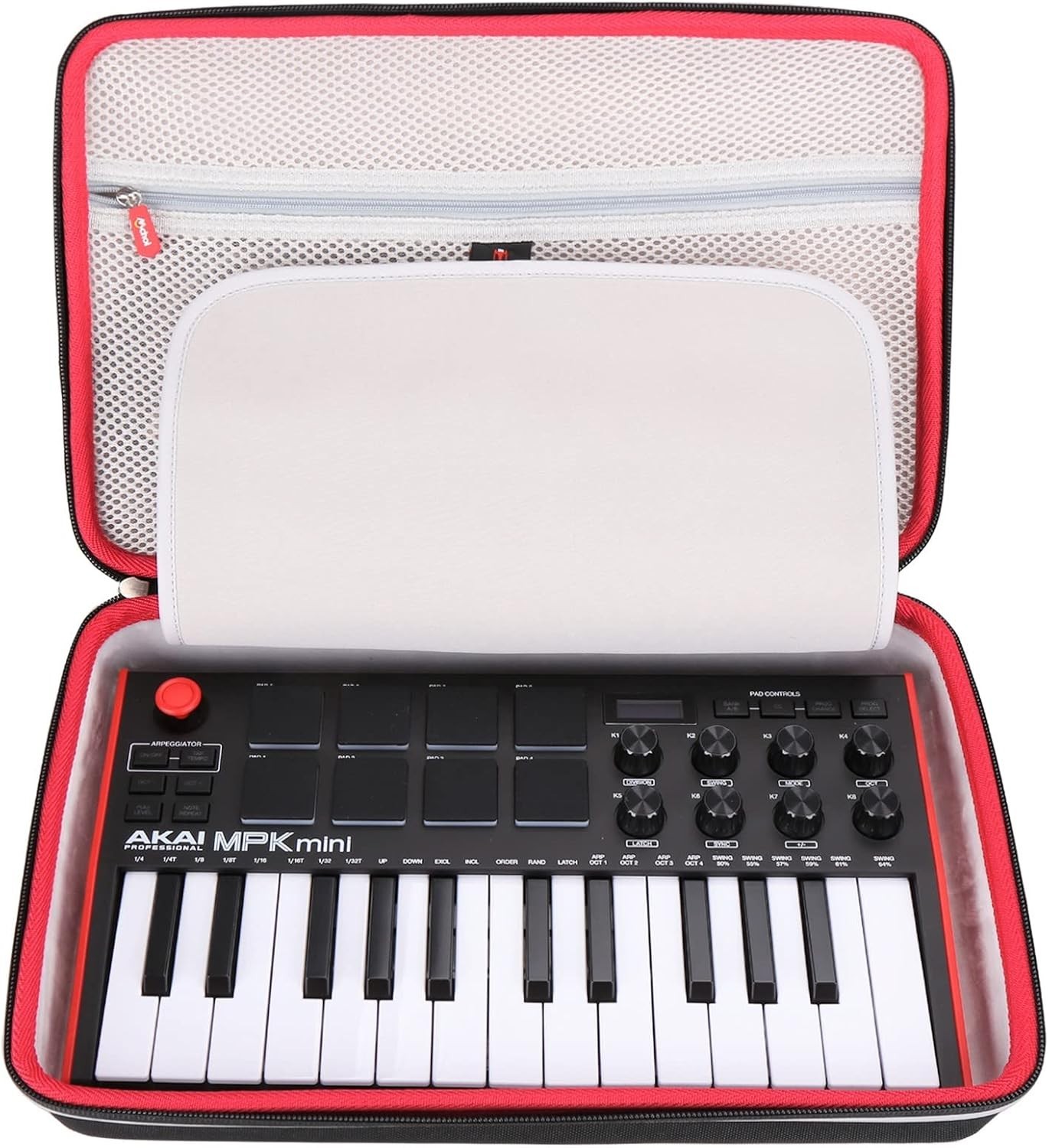 Hard  Carrying Case for AKAI Professional MPK Mini MK3 / Mini Play USB MIDI Keyb