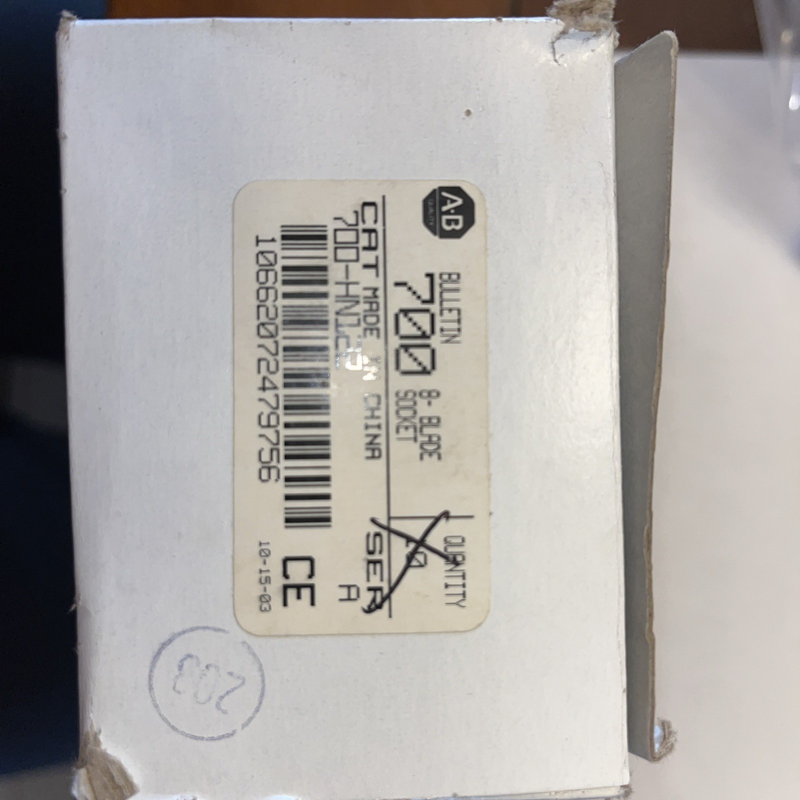 Allen Bradley 700-HN122 Relay Socket 700HN122