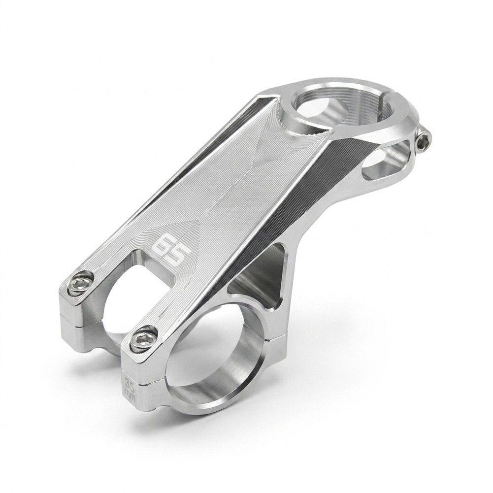 Bike Stem 6061 Alloy 60mm Length 65 Degree Rise for Trail and Downhill Bikes