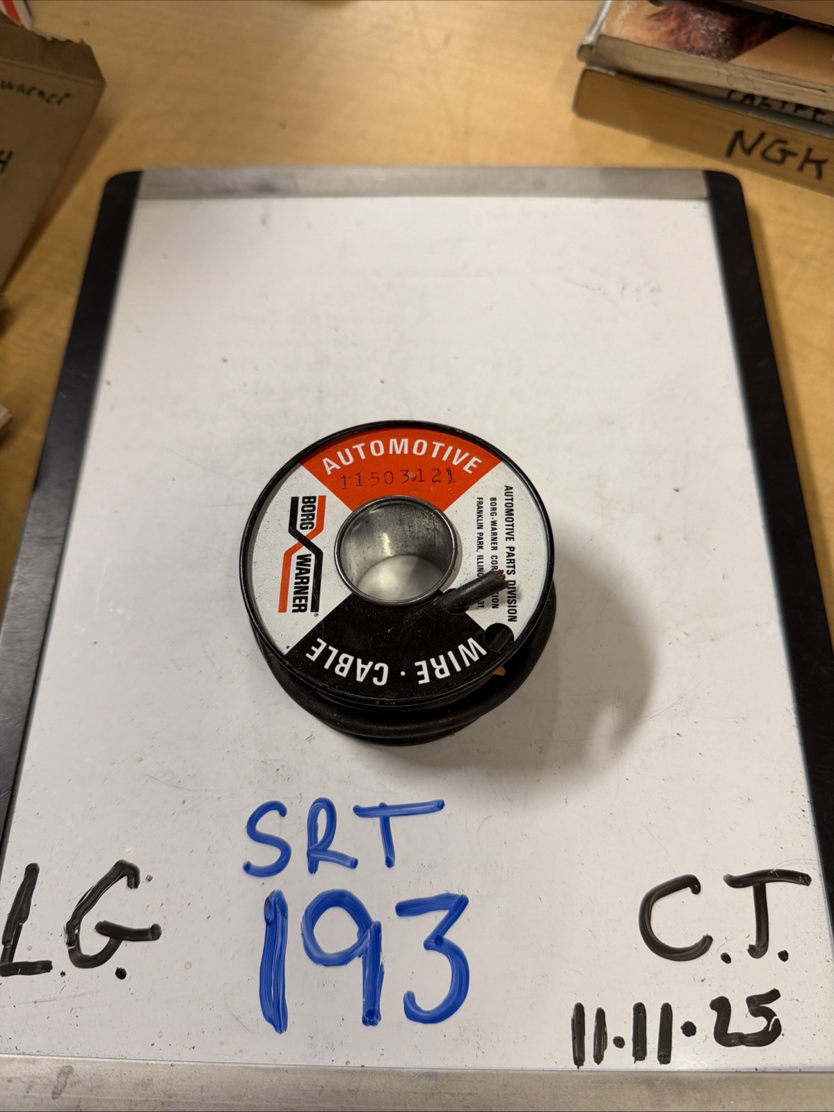 Borg Warner Automotive 10 Feet 10 Gauge Black  wire cable 11503121  Made In USA