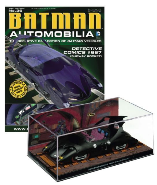 Eaglemoss Batman Automobilia No. 36 Detective Comics #667  Batmobile & Magazine