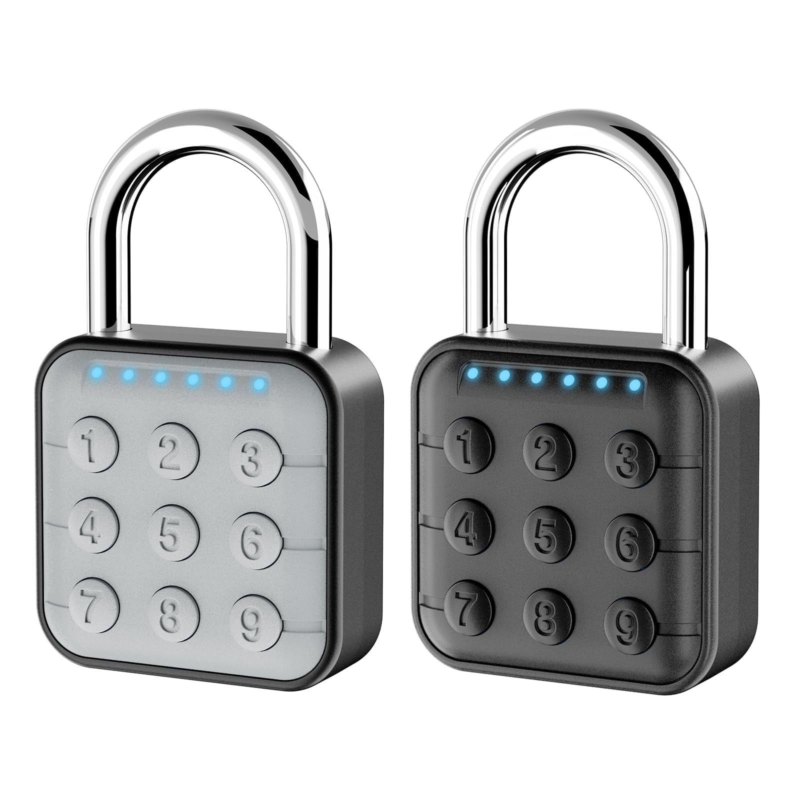 Combination Lock 2-Pack for Gym Locker, School, Travel - High Security