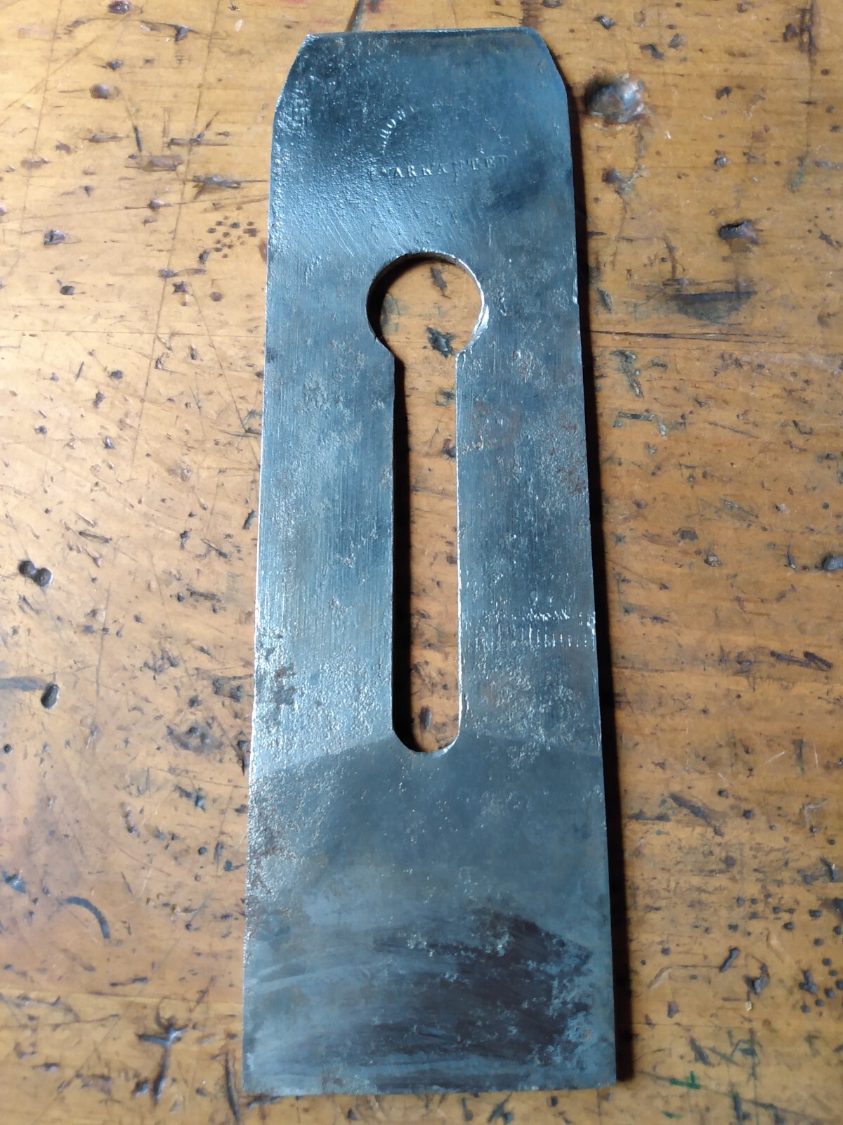 A. HOWLAND & CO. 2-1/4" SINGLE TAPER BLADE. READ FULL DESCRIPTION.