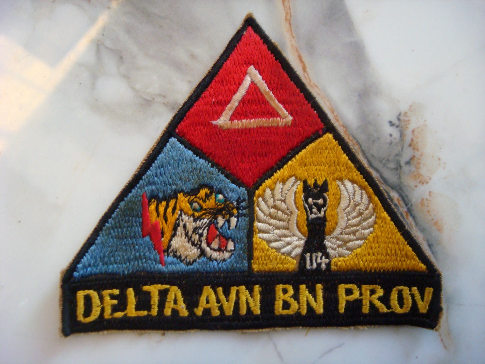 US 13th DELTA AVIATION BATTALION, VIETNAM WAR PATCH