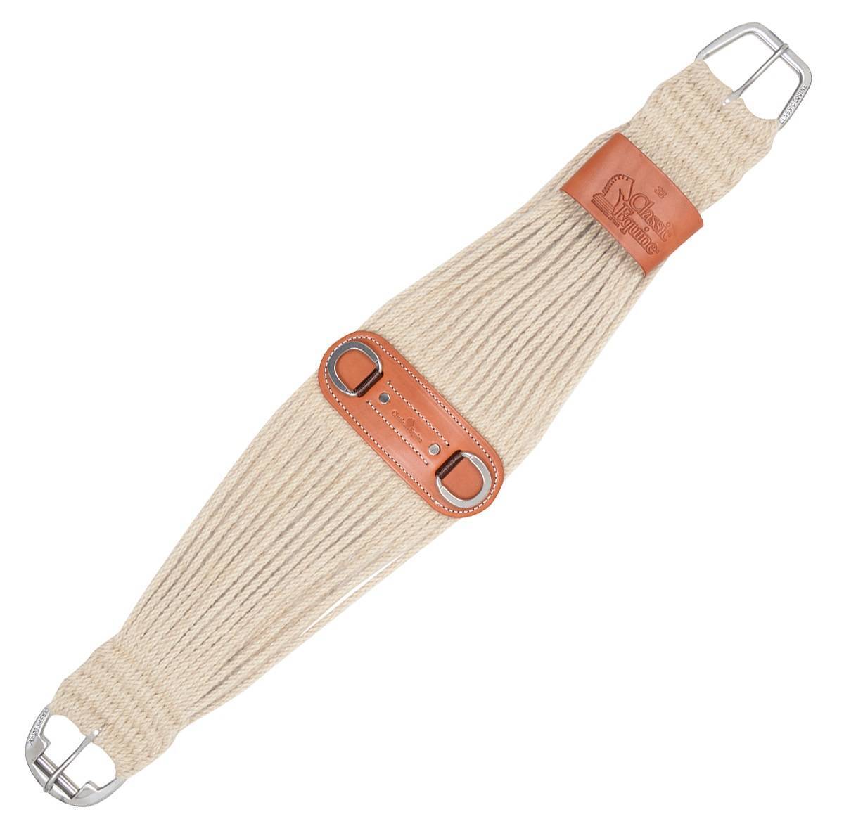 Classic Equine 31 Mohair Straight Cinch 24 Natural