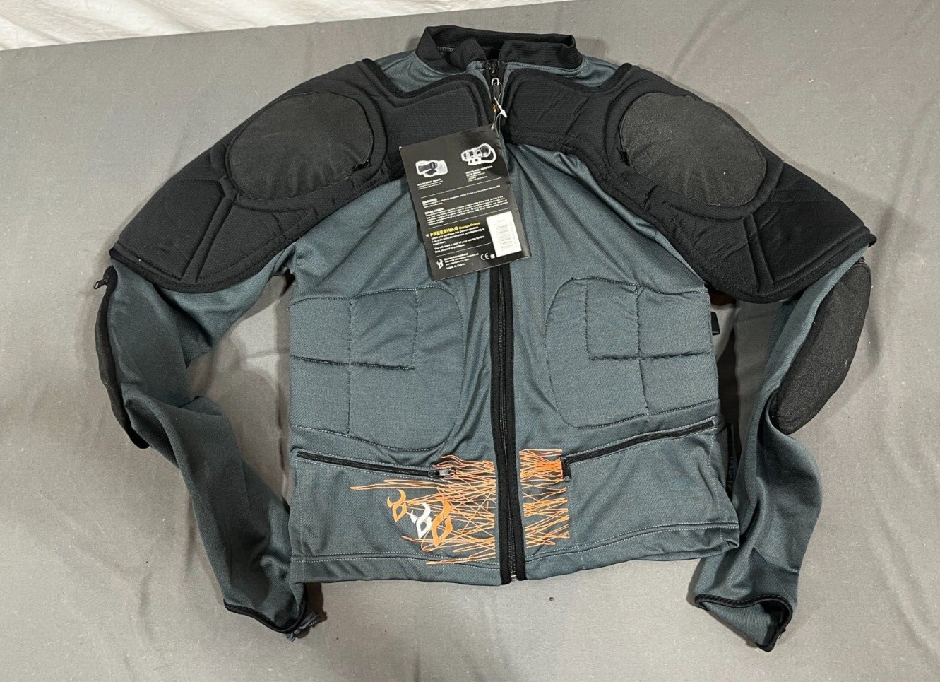 Demon Cross Action Sports Padded Force High Jacket Small NEW Fast Shipping