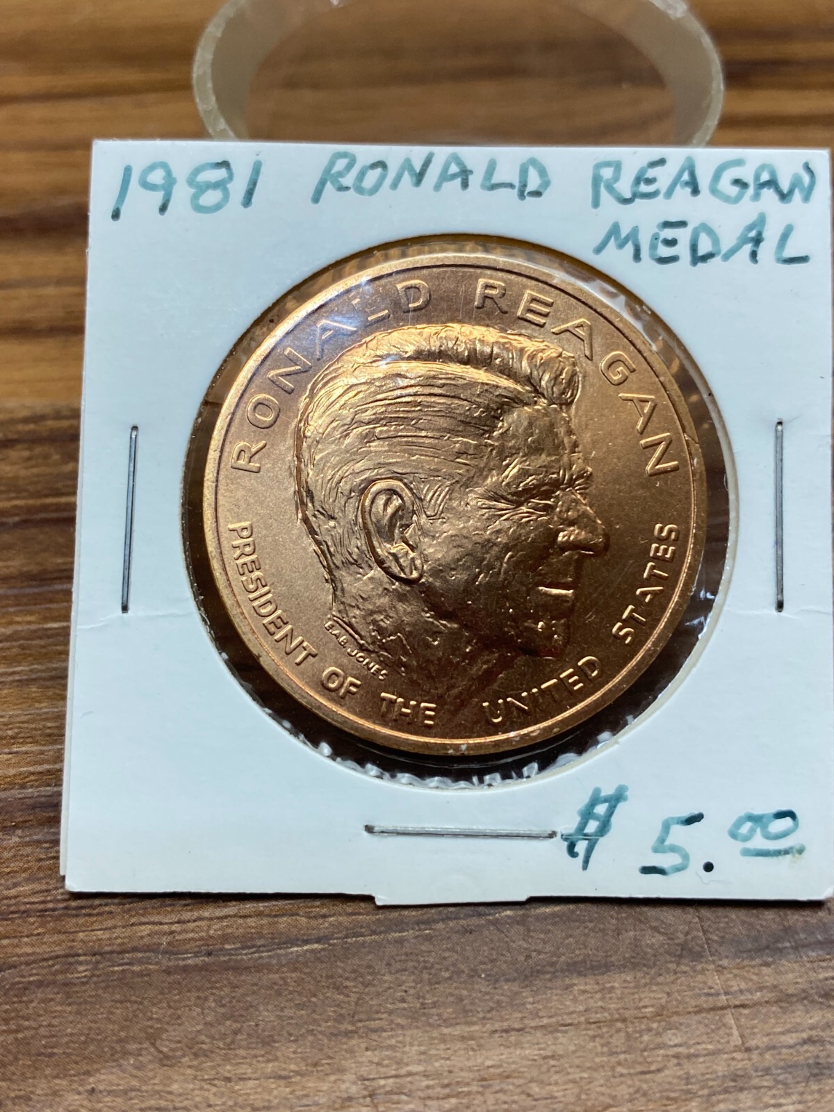 STORAGE UNIT FIND 1981 Ronald Reagan Medal Medallion Coin