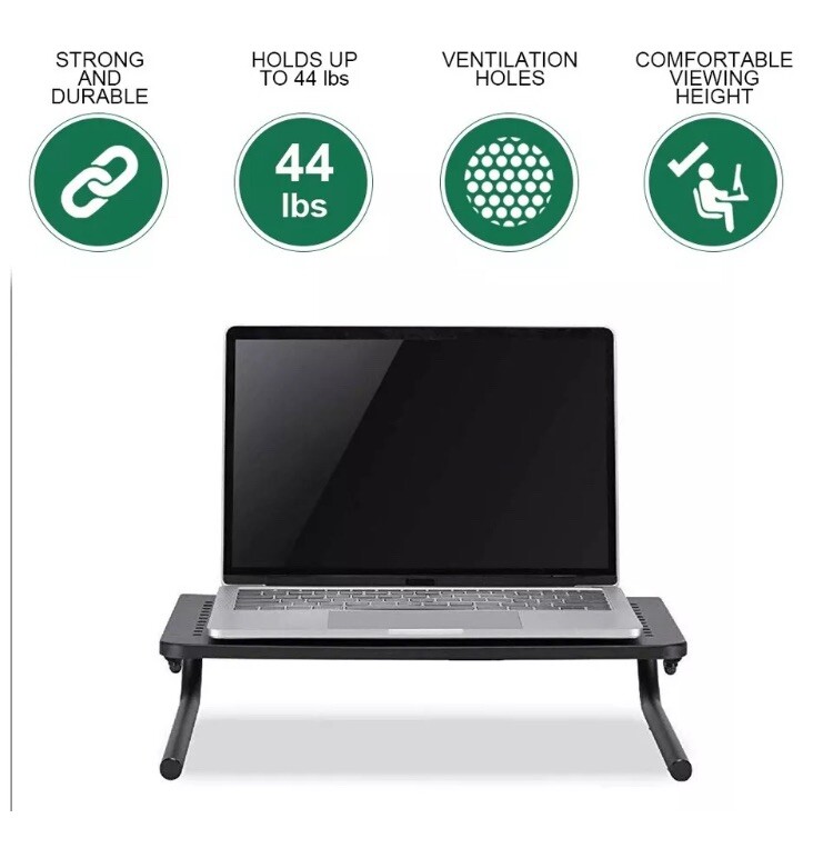 Monitor Stand Riser, Monitor Riser, Laptop Stand for Desk, Laptop Riser, Wali