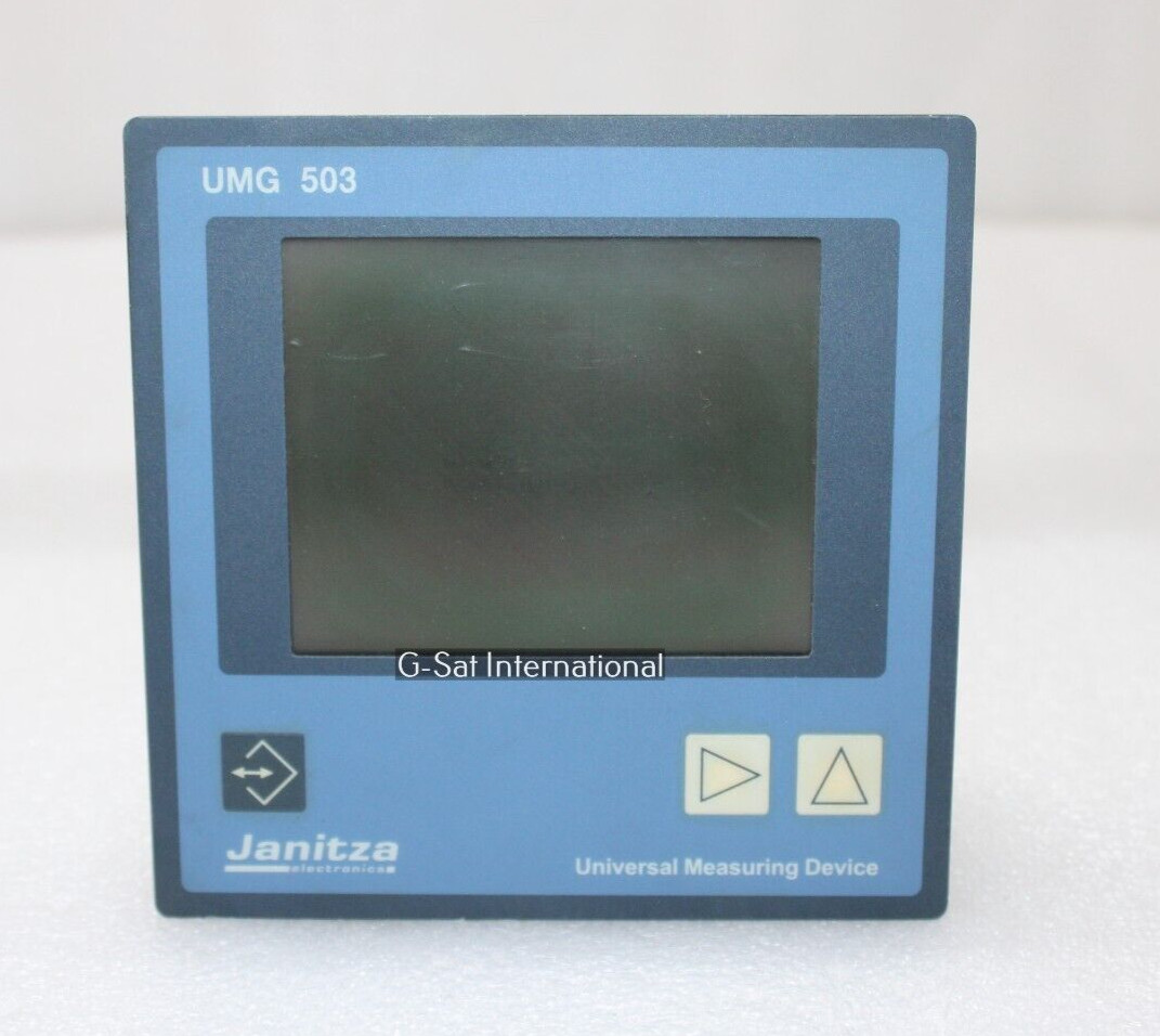 JANITZA UMG 503 L 52.07.017 UNIVERSAL MEASURING DEVICE