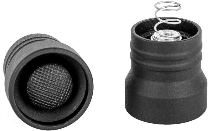 Arisa Defense Momentary Tailcap, Black, TC-2 Weapon Light Accessory