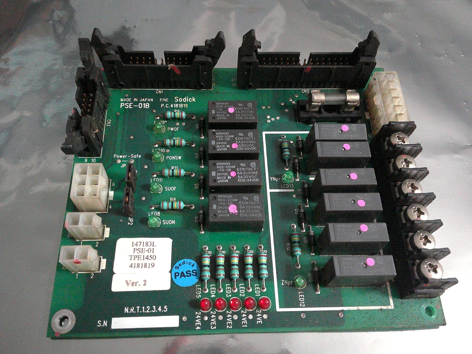SODICK  PSE-01B Circuit Board 4181819, Version 2