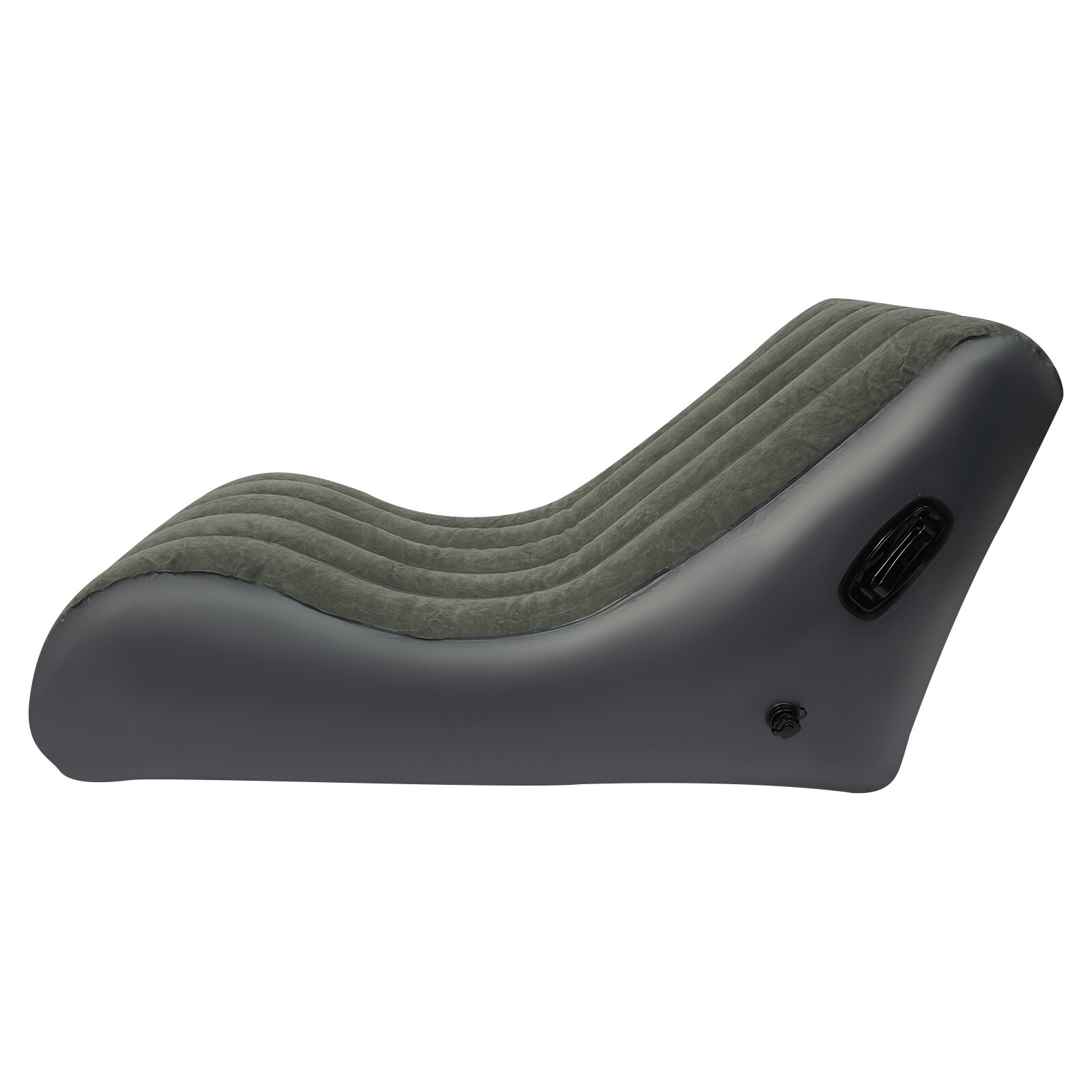 S-Shaped Inflatable Sofa Bed, Waterproof & Foldable with Air Pump