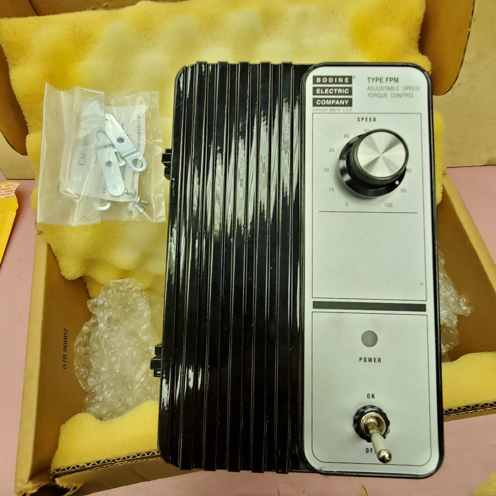 Bodine Electric Model 855 HS DC Adjustable Speed/Torque Control - NEW in Box