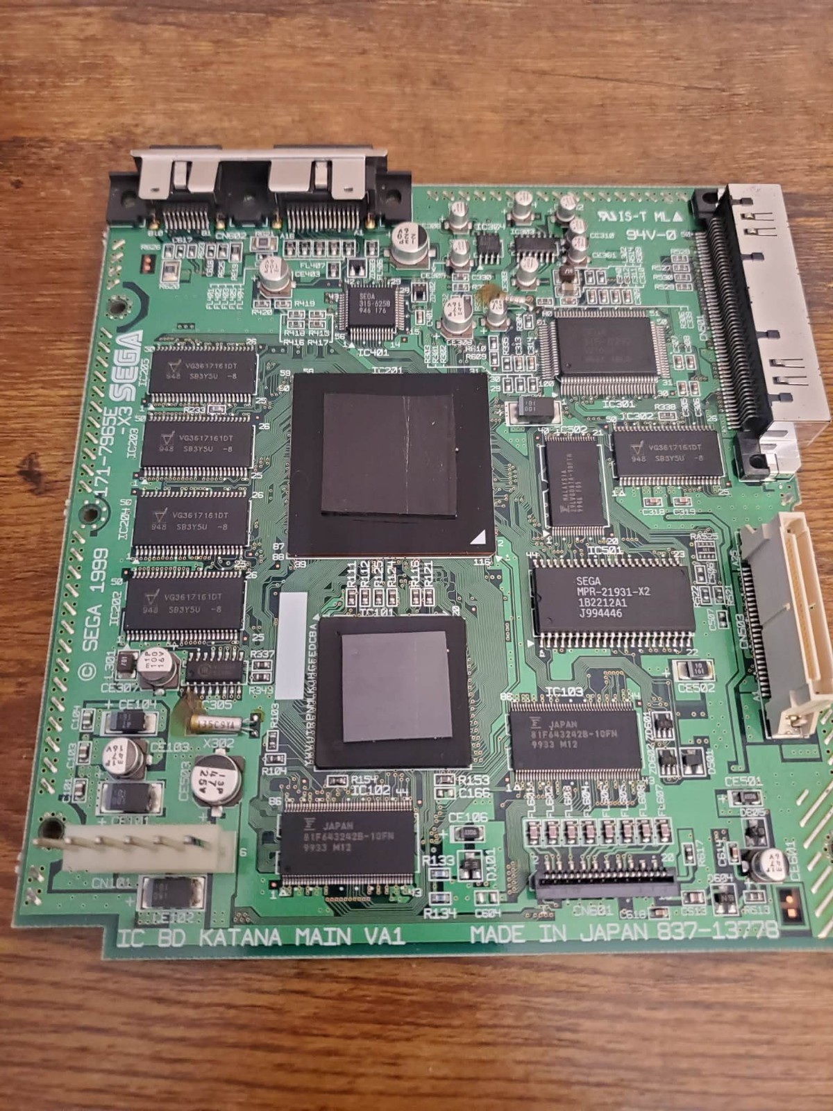 Sega Dreamcast VA1 Motherboard JAPAN HKT-3000 Replacement *TESTED* & *WORKING*