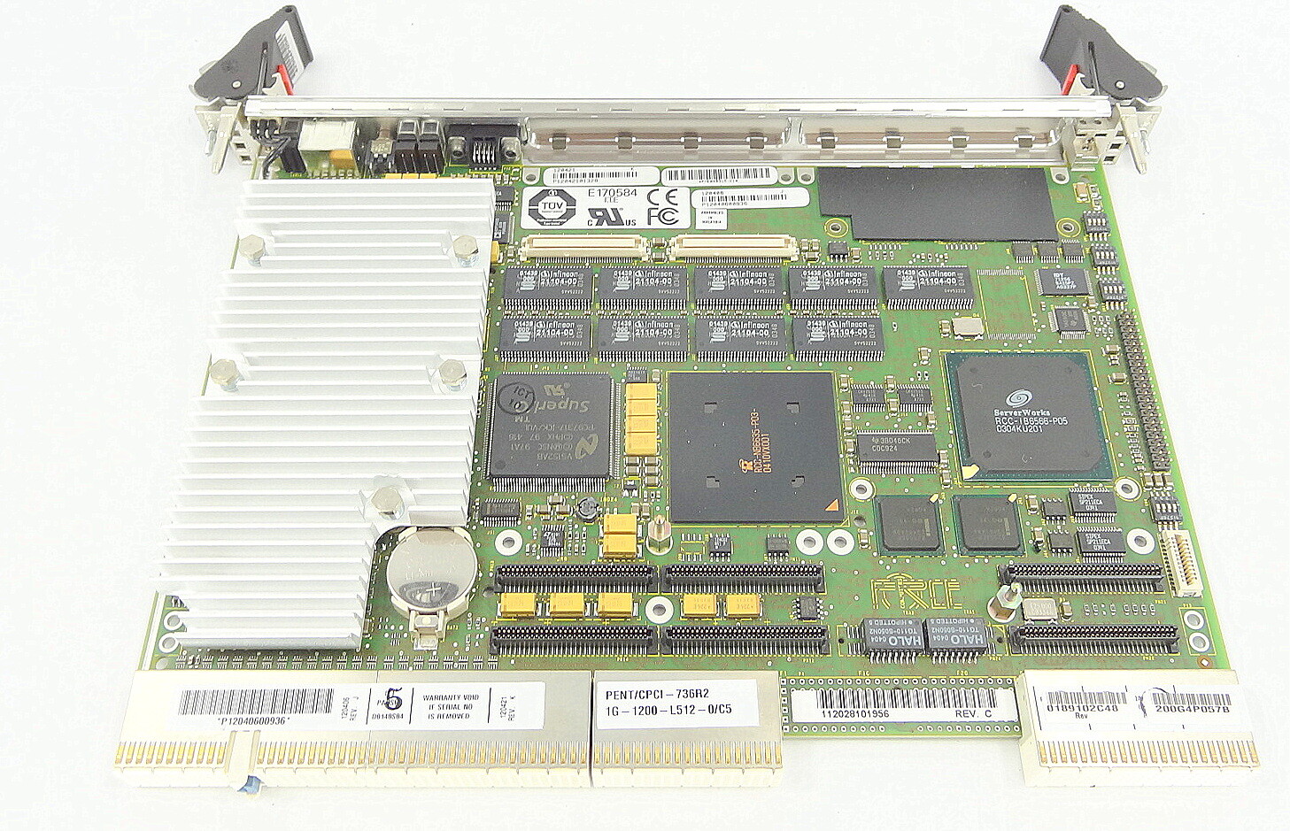 FORCE COMPUTER PENT/CPCI-736R2/1G-512 SINGLE INTEL 1GHZ PROCESSOR