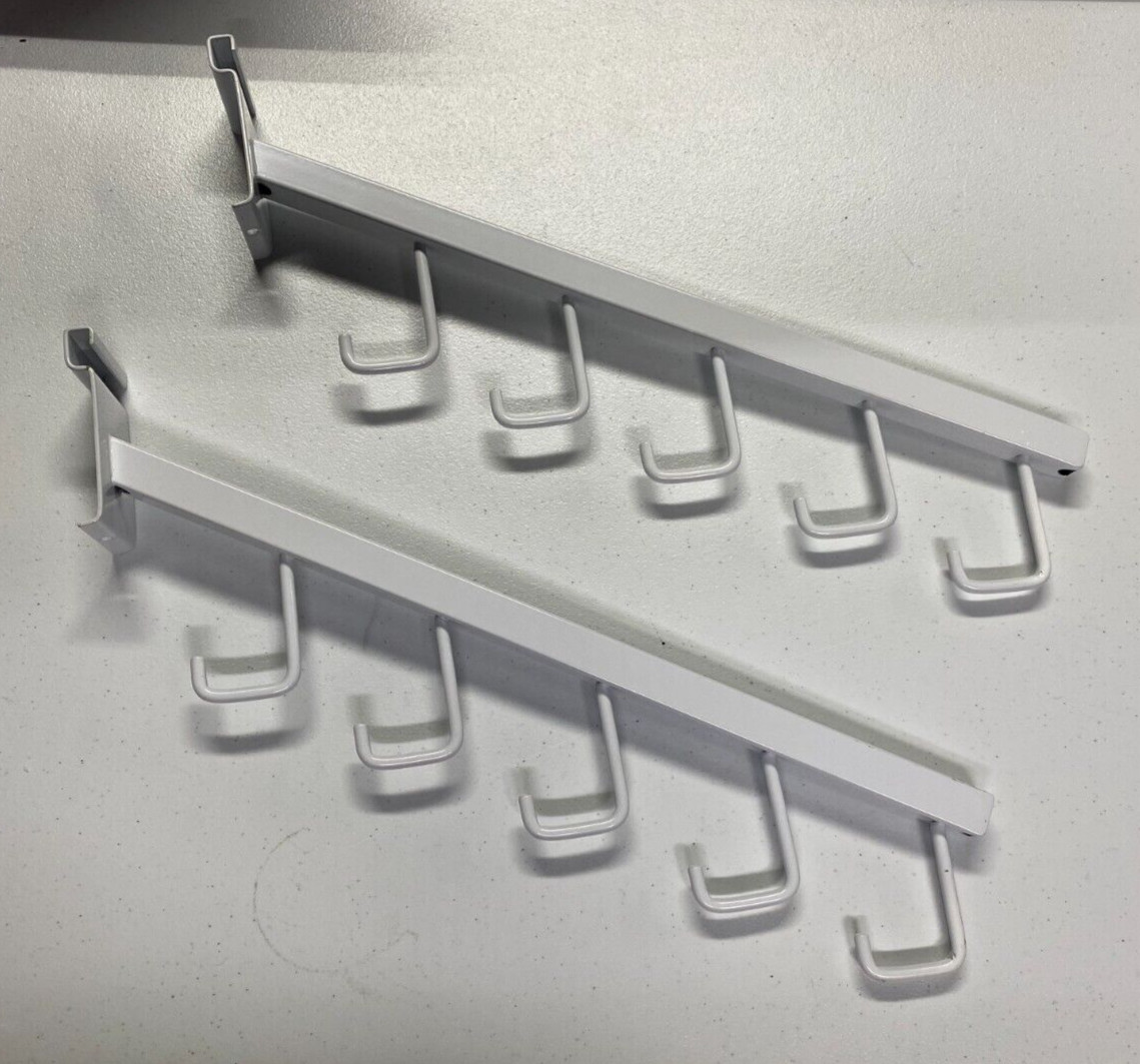Gridwall  Waterfall Hooks Hangers Display Stand Grid Rack 5 hooks