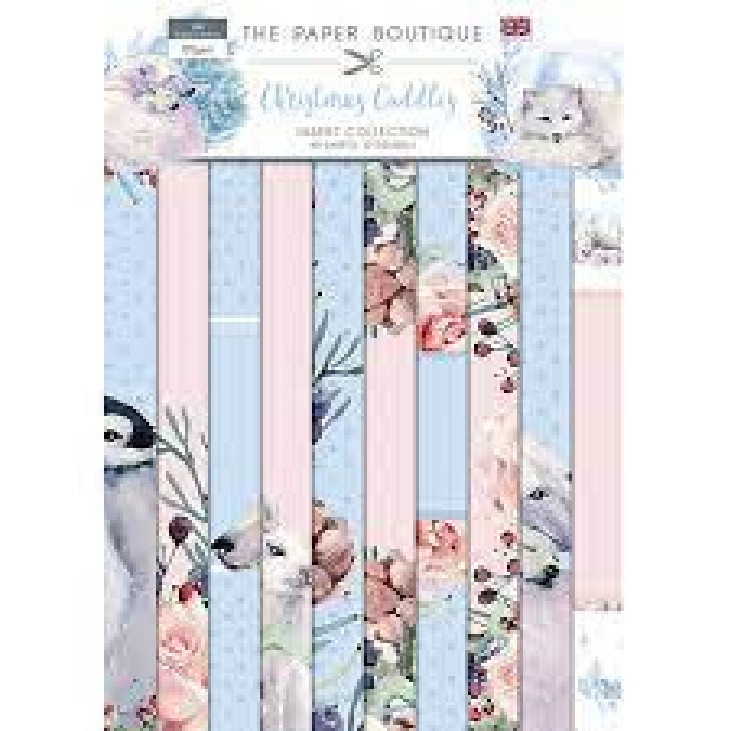 The Paper Boutique 2 DIFFERENT PADS 8 X 11 WINTER WONDERS N CHRISTMAS CUDDLES