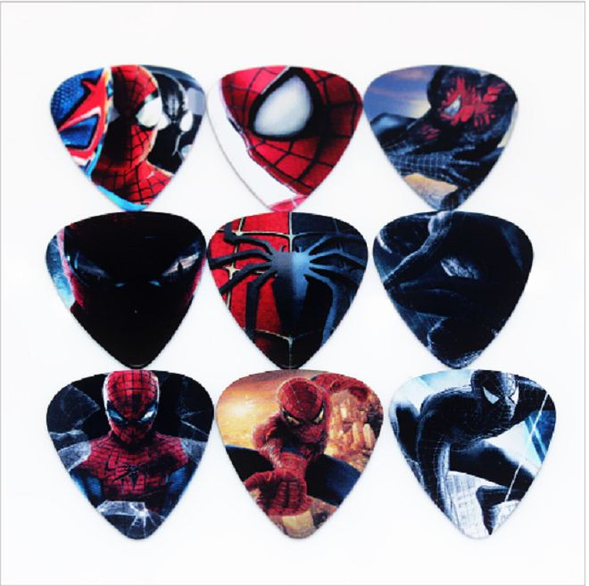 Spider Man Spider-Man Parker Guitar Picks Lot of 10 1.0 mm Thick Free Track New