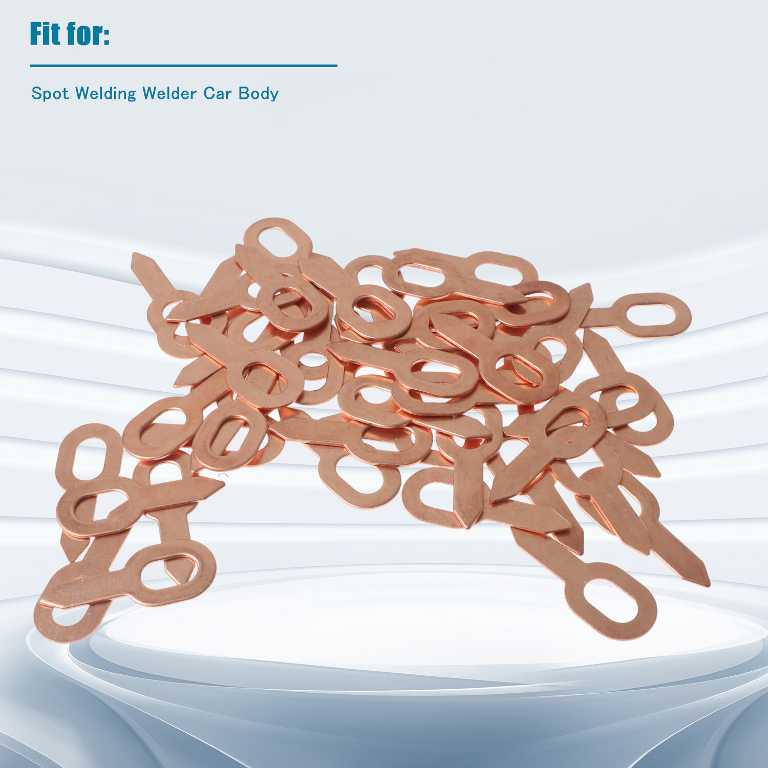 50Pcs Dent Puller Rings Body Panel Pulling Washer for Spot Welding Welder