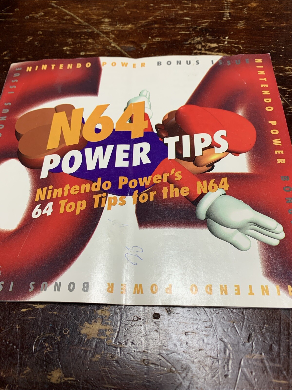 Nintendo 64 Power Tips Bonus Issue Magazine