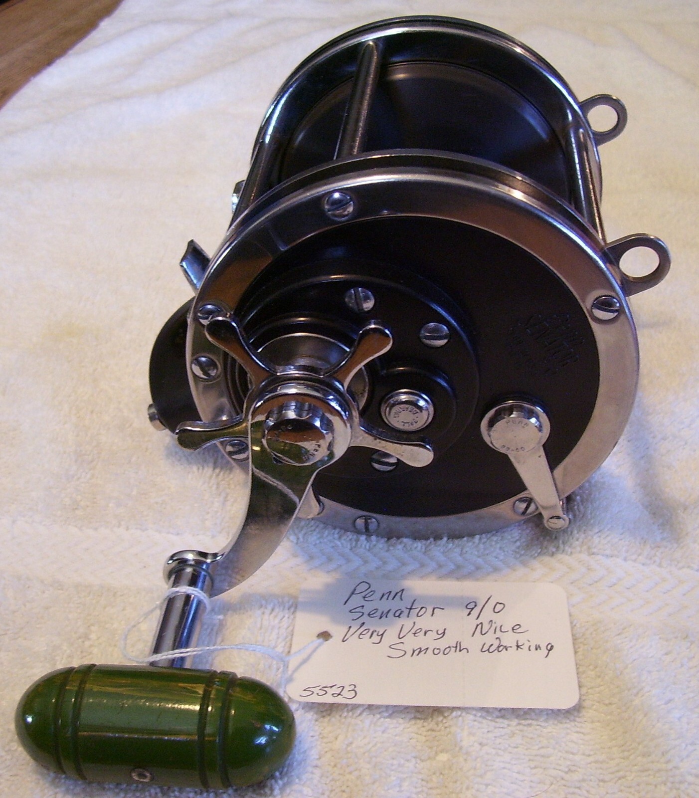 5223 VERY NICE PENN SENATOR 9/0 BIG GAME REEL SEE TAG SMOOTH WORKING