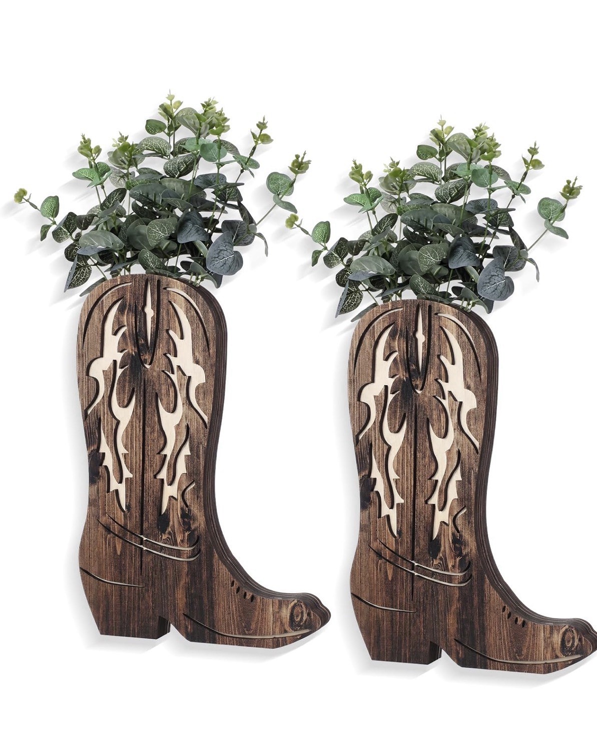 Western Cowboy Boots (pair) Wall Planter