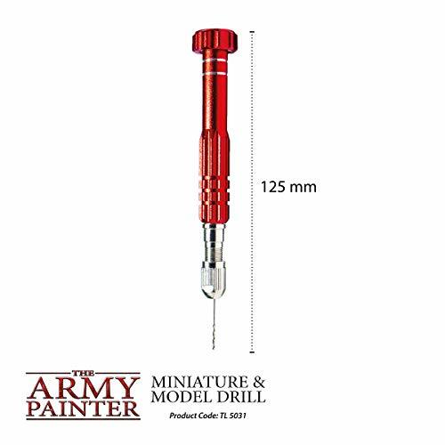 The Army Painter Miniature and Model Drill - Pin Vise Mini Drill Set with 3 S...