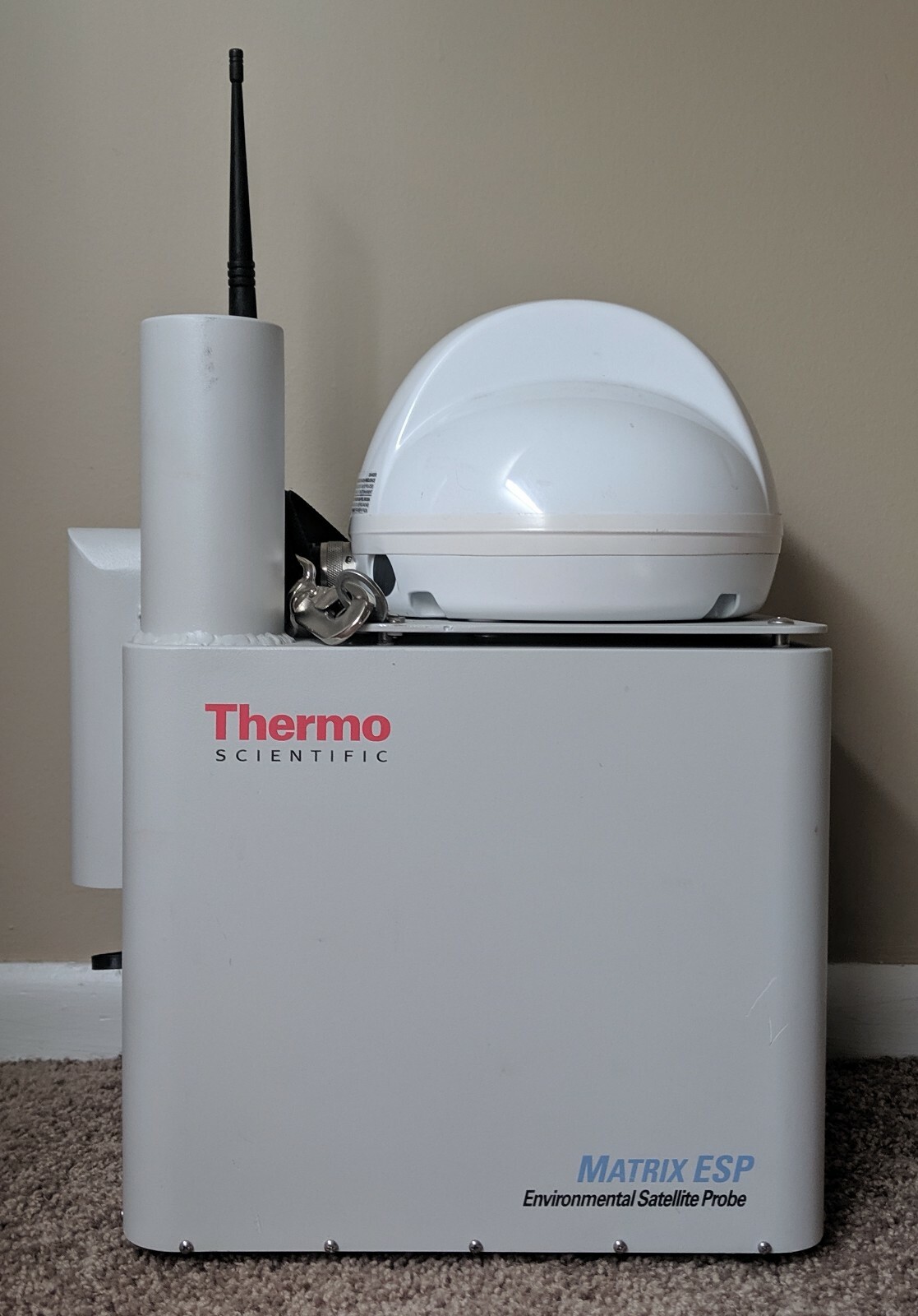 THERMO MATRIX ESP-1 ENVIRONMENTAL SATELLITE PROBE REMOTE RADIATION DETECTOR