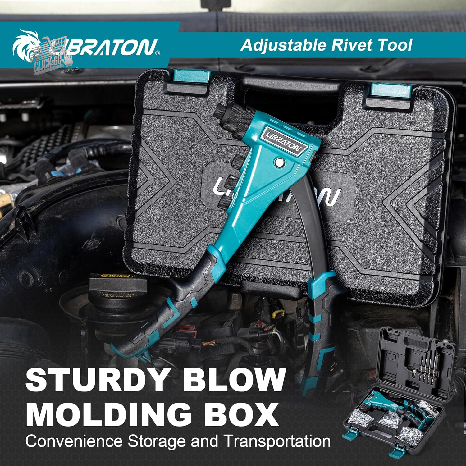 Heavy Duty Riveter Gun, Professional Riveter Set, Ri